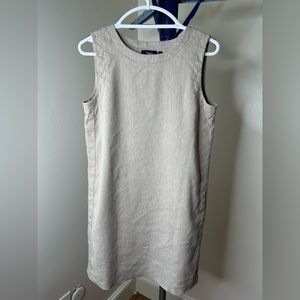 PRE-LOVED THEORY LINEN-COTTON DRESS